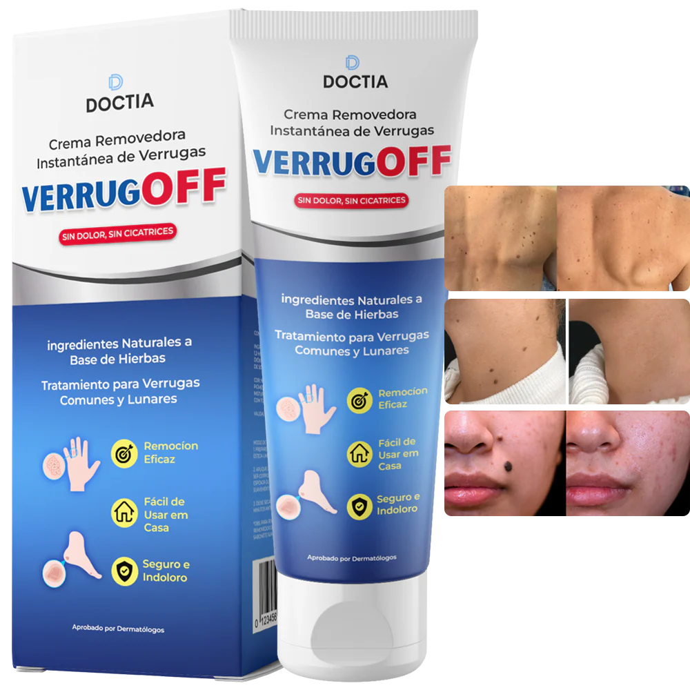 2x1 Verrugoff™ Crema Removedora Instantanea de Verrugas